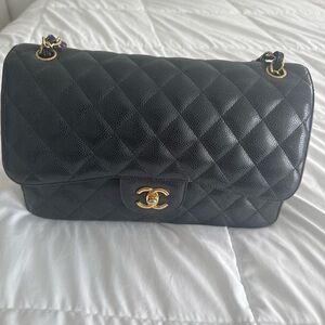 Chanel Black Quilted Leather Bag